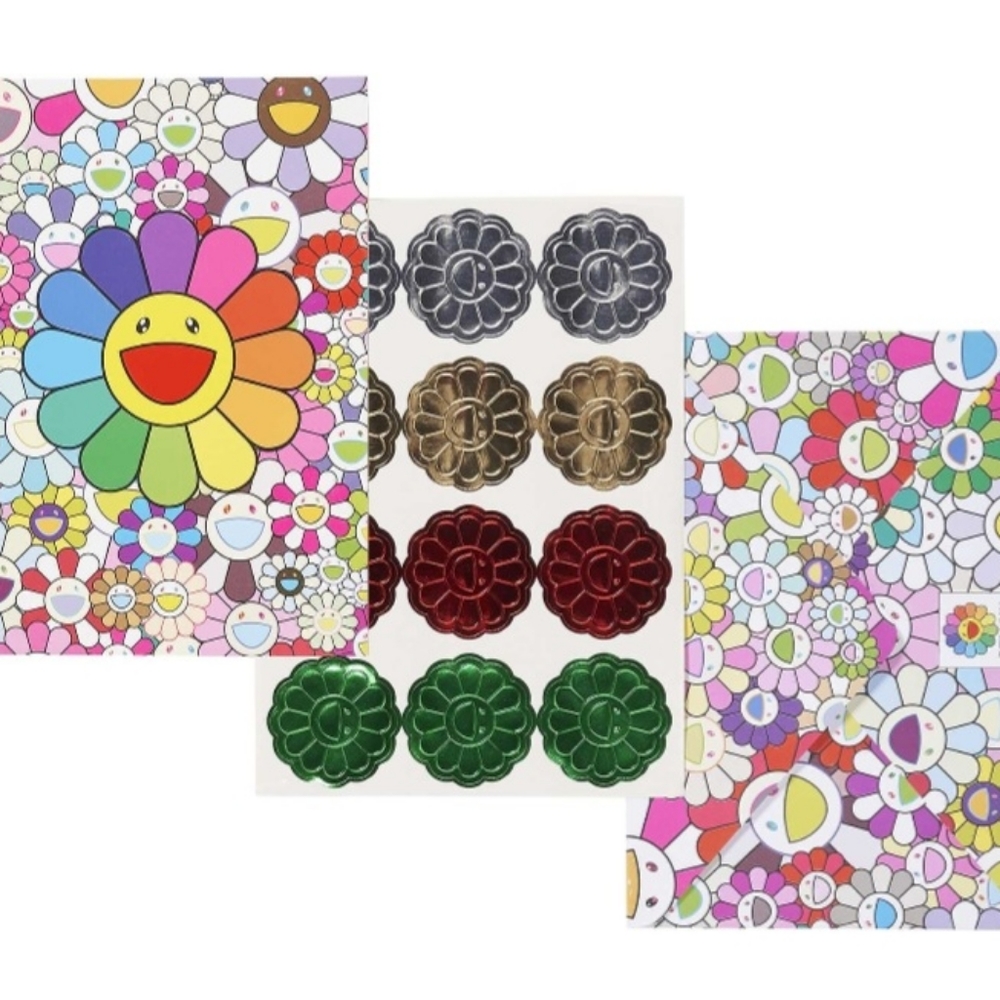 TAKASHI MURAKAMI HOLIDAY GREETING CARDS NIB